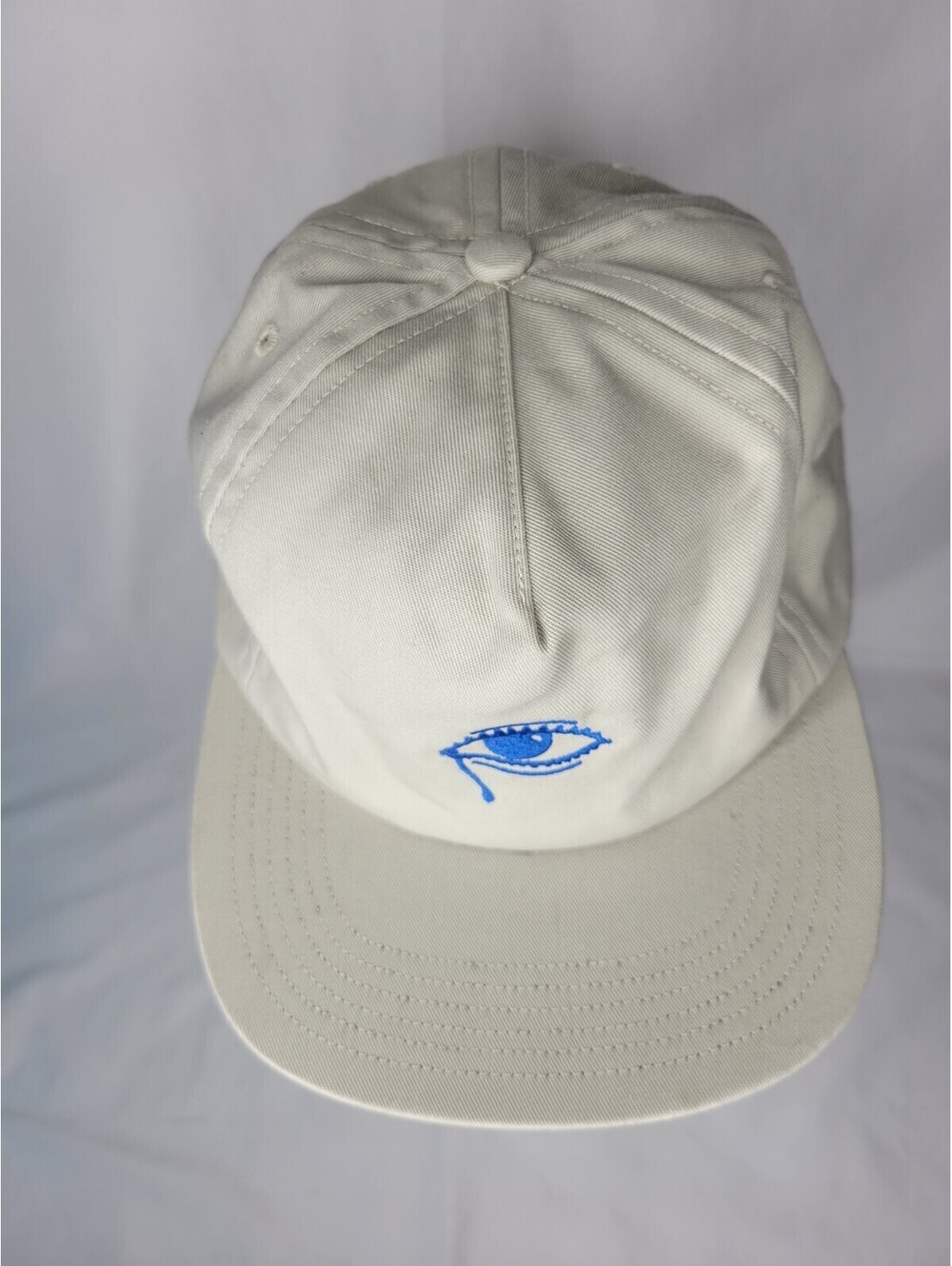 Urban Outfitters Club Lonely One Eye Baseball Cap Hat Sand Adjustable **READ**